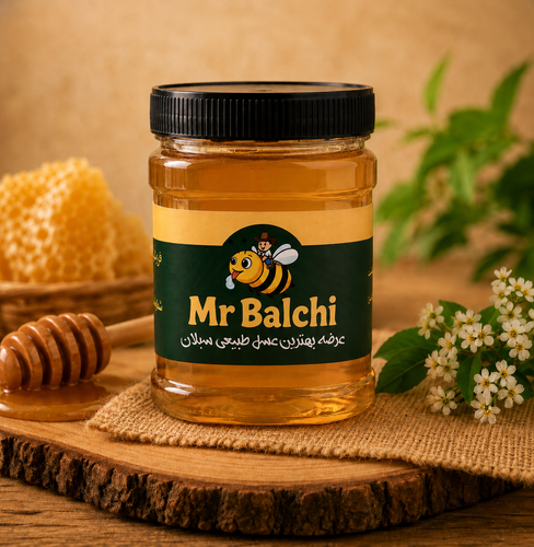 عسل بابونه مخصوص زنبورداری مستر بالچی